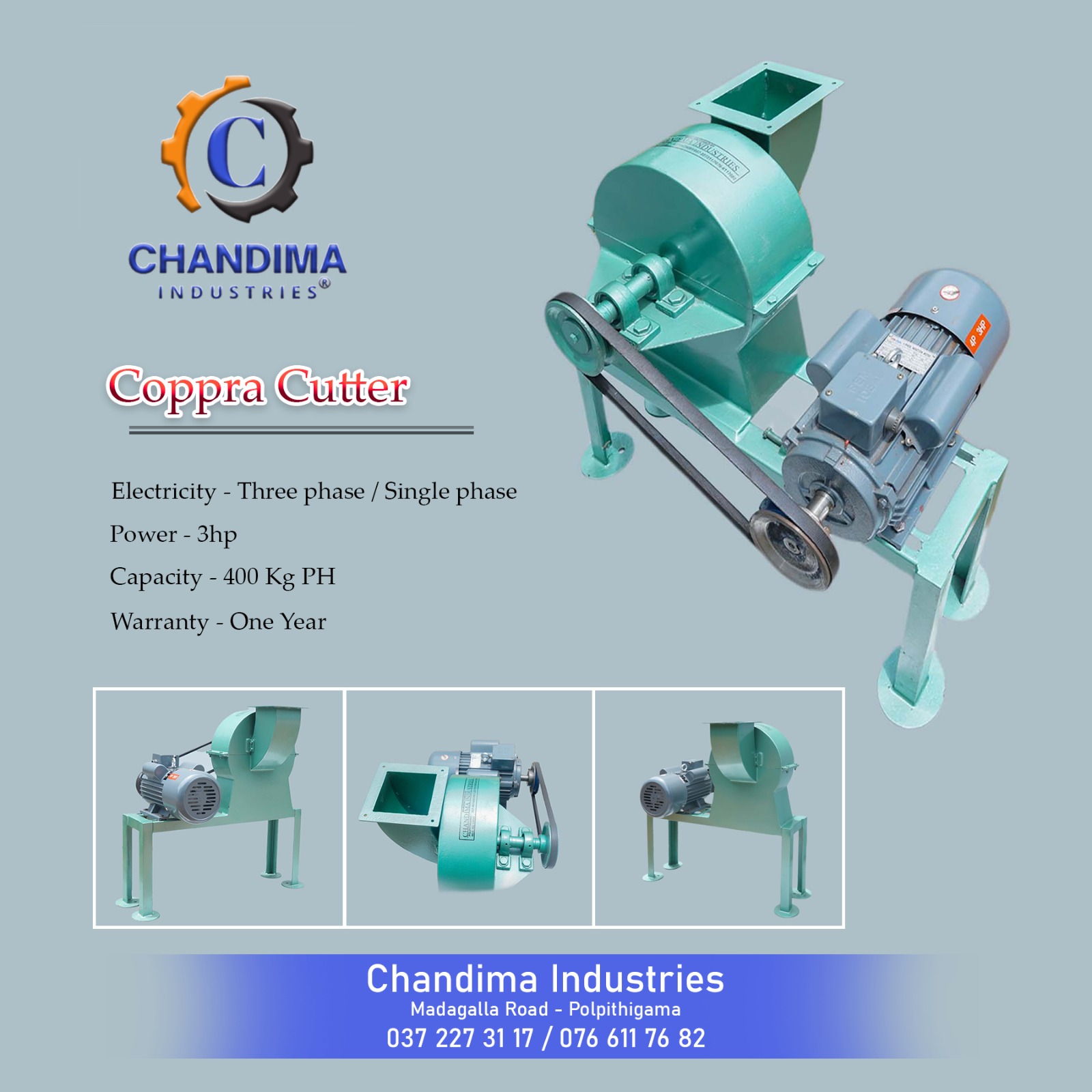 Copra cutter banner